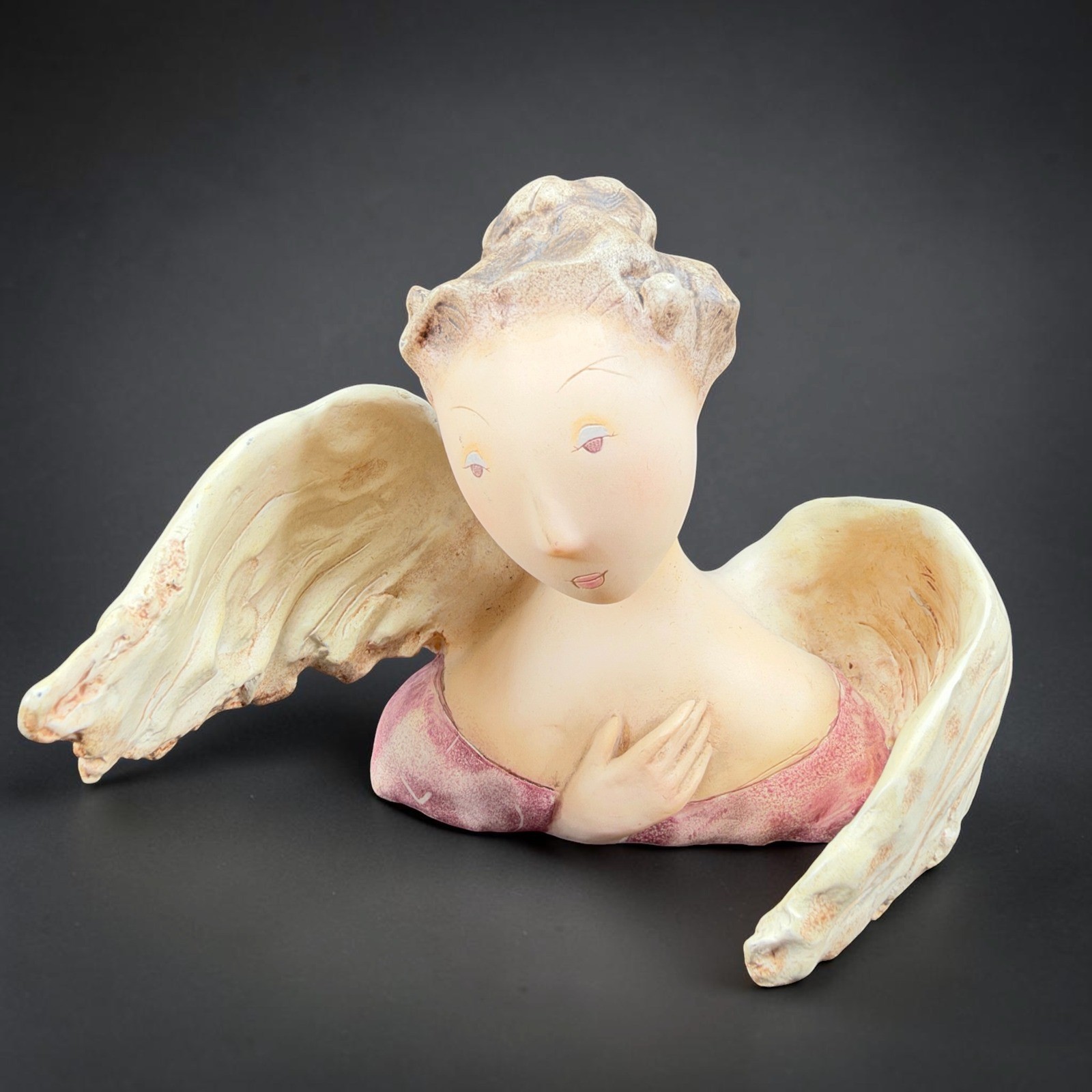 Demdaco Journey of Grace Endless Devotion Angel Figurine Nancy Carter 2003 VTG