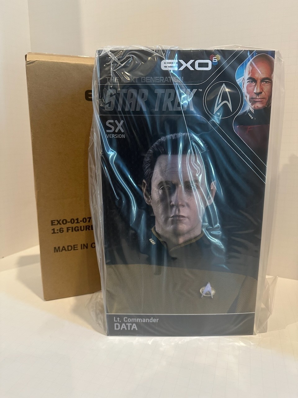EXO-6 Star Trek TNG Data SX Standard Version 1/6 Scale Figure New
