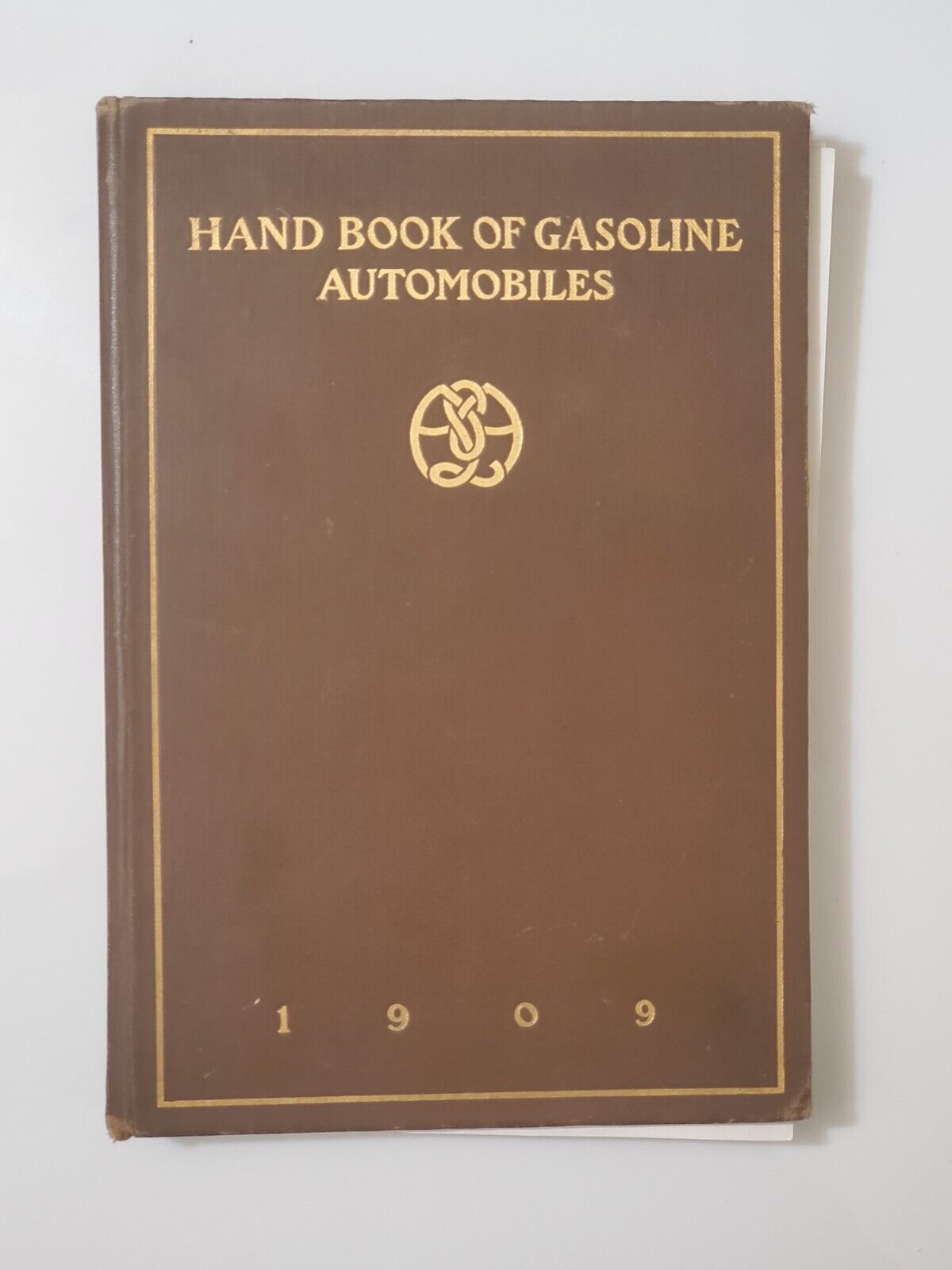 1909 Handbook of Gasoline Automobiles Hand Book Maxwell Cadillac Packard  