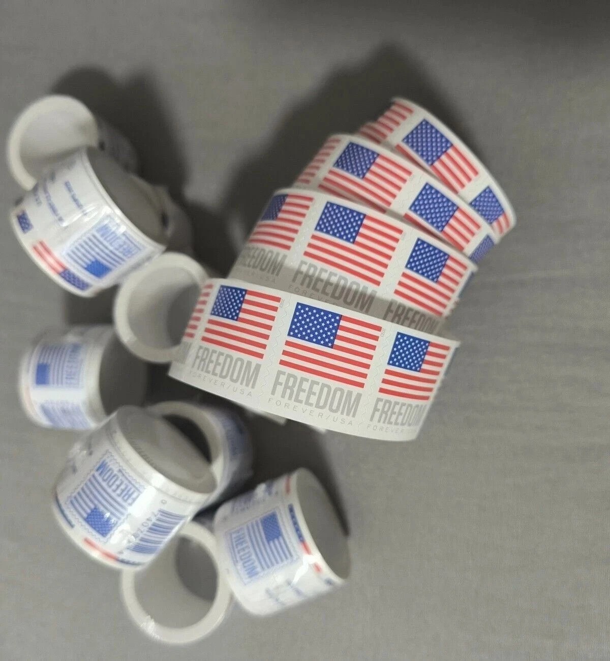 10 Roll Of 100 2023 U.S. Flag First Class US Postage Stamps 1000PCS New--