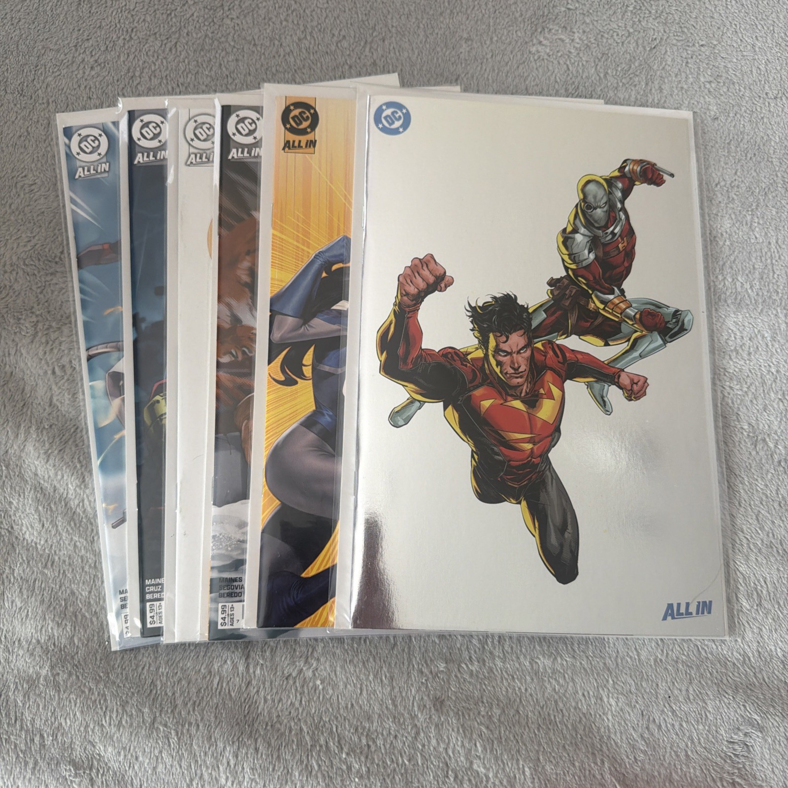 SECRET SIX #1-6 Full Series DC All In 2025 – Foil #1 & Variant Covers SECRET SIX #1-6 Full Series DC All In 2025 – Foil #1 & Variant Covers
