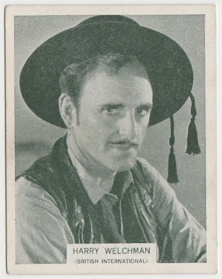 Harry Welchman 1934 ARDATH British Born Film Stars Tobacco Card #13 LARGE