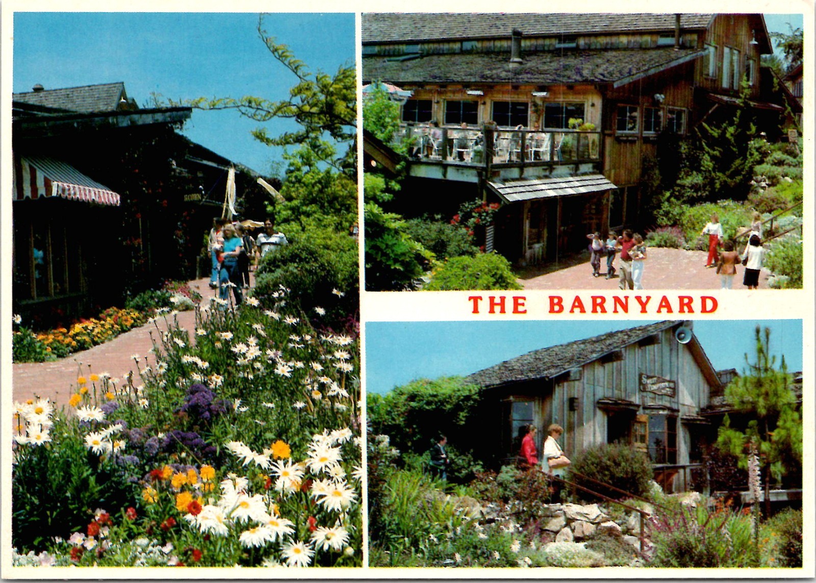 The Barnyard on the Monterey Peninsula, Carmel, California Postcard The Barnyard on the Monterey Peninsula, Carmel, California Postcard