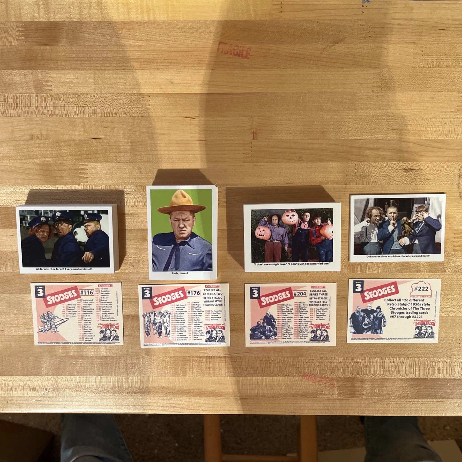 THREE STOOGES 1959 FLEER EXPANSION RRPARKS 4 SETS 97-136 137/176 177-217 218-222 THREE STOOGES 1959 FLEER EXPANSION RRPARKS 4 SETS 97-136 137/176 177-217 218-222