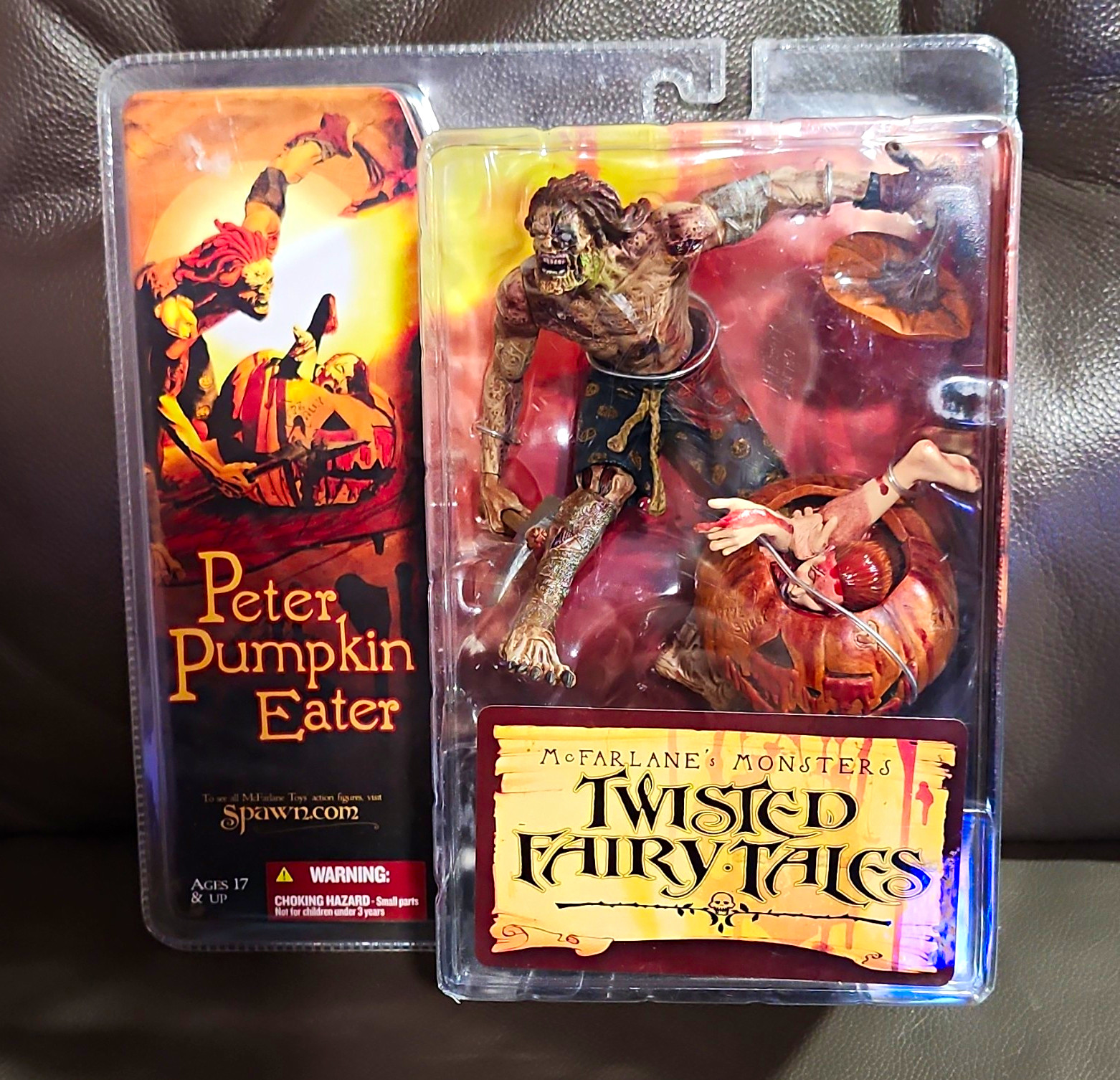 McFarlane Toys Monsters Twisted Fairy Tales Peter Pumpkin Eater Figure 2003