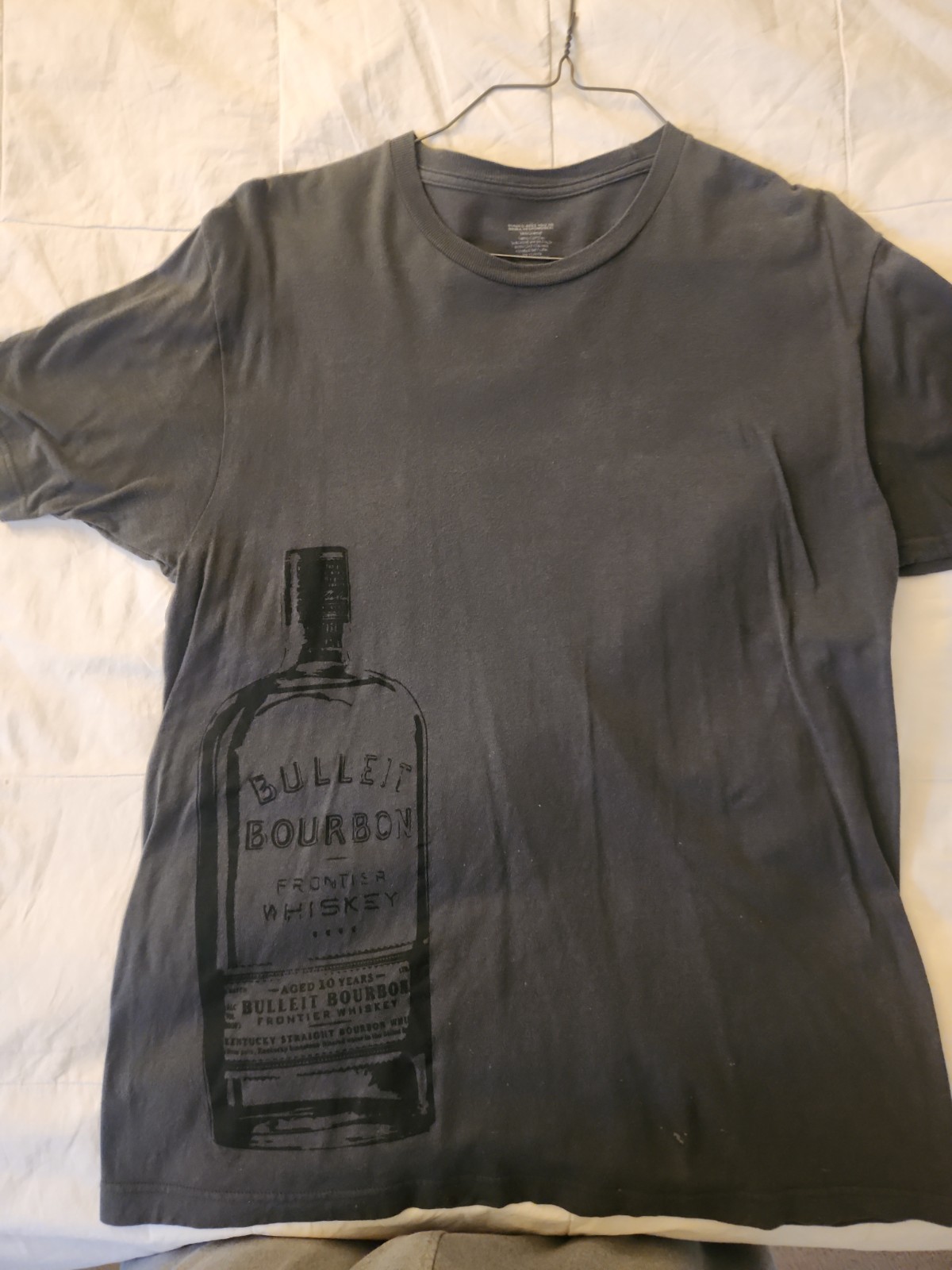 Bulleit Bourbon Tshirt NEW - got With Xmas Gift Box (Size Large)