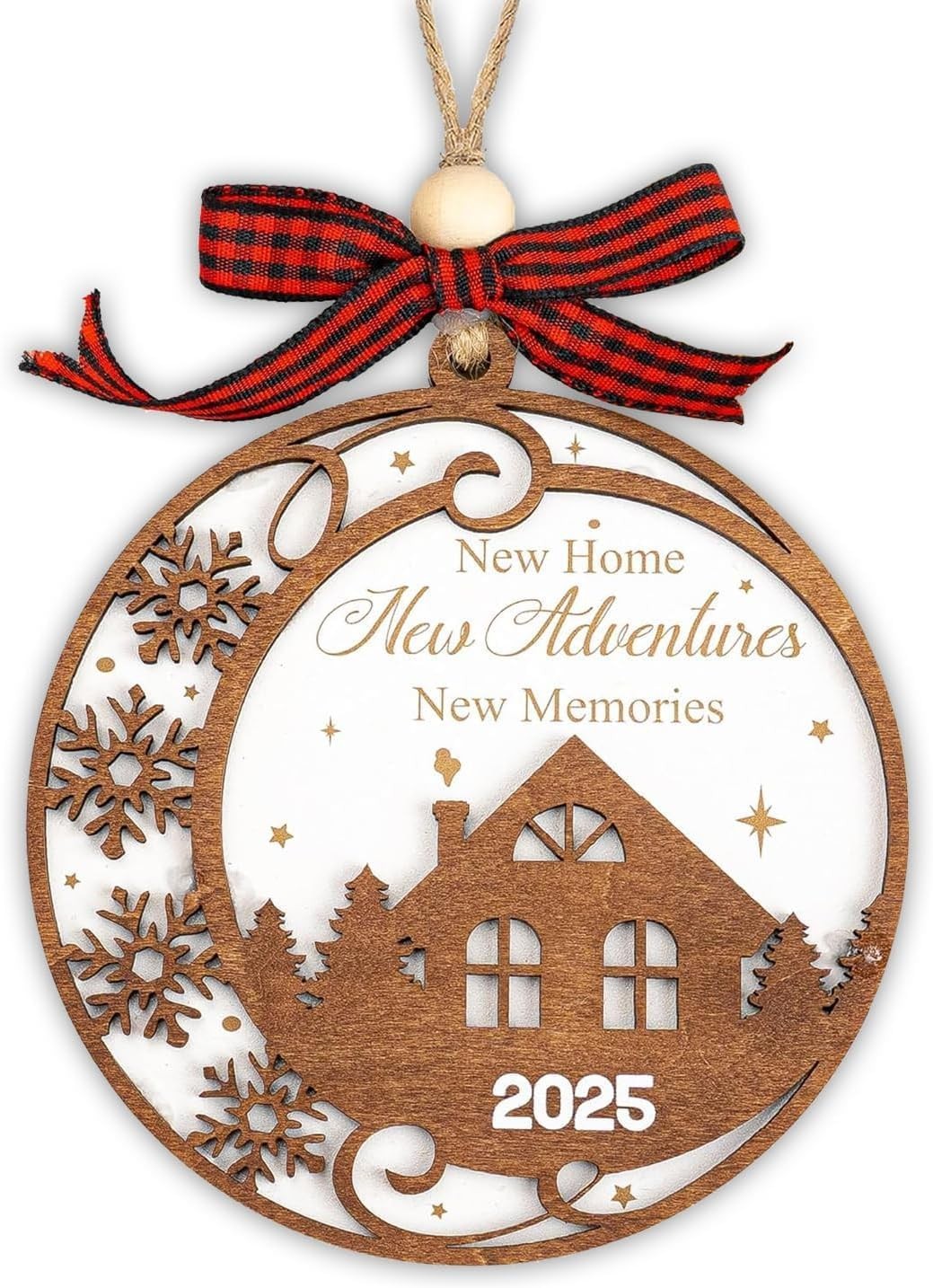 New Home Christmas Ornament 2025, Our First New Home Christmas Ornament 2025, Our First
