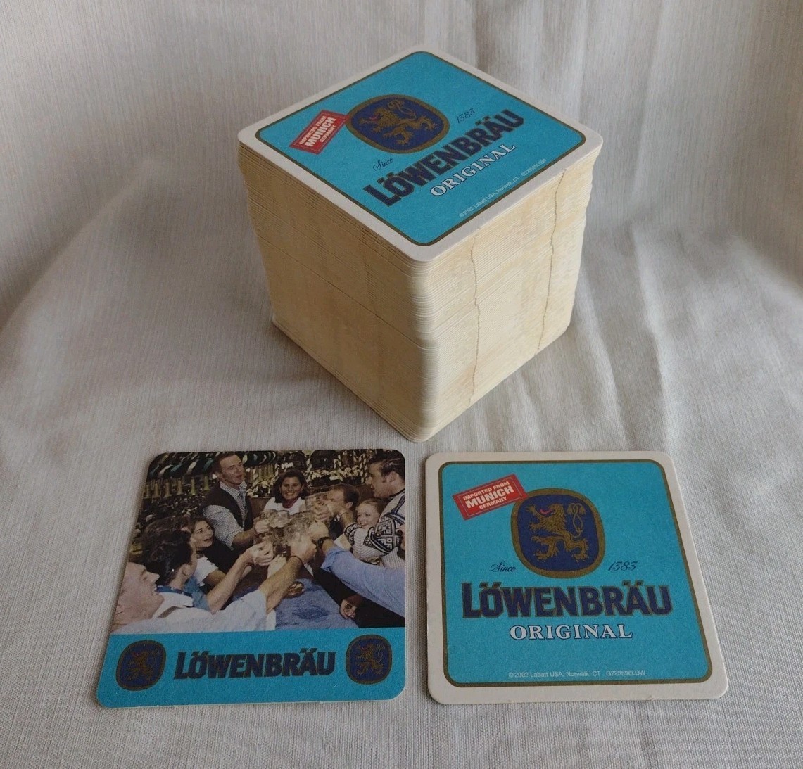 Lowenbrau Original Beer Unused Coasters Stack of 100