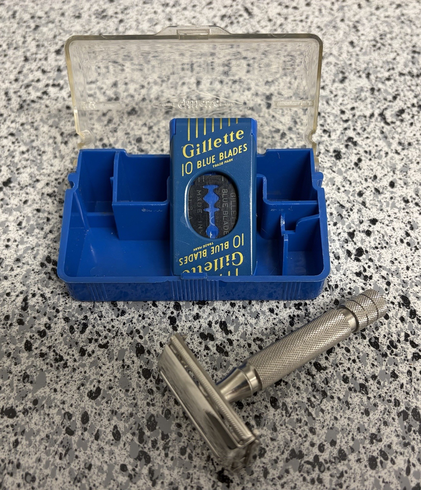 1953-1954 Gillette RocketHD500 Set/Patent Pending/70 Grams