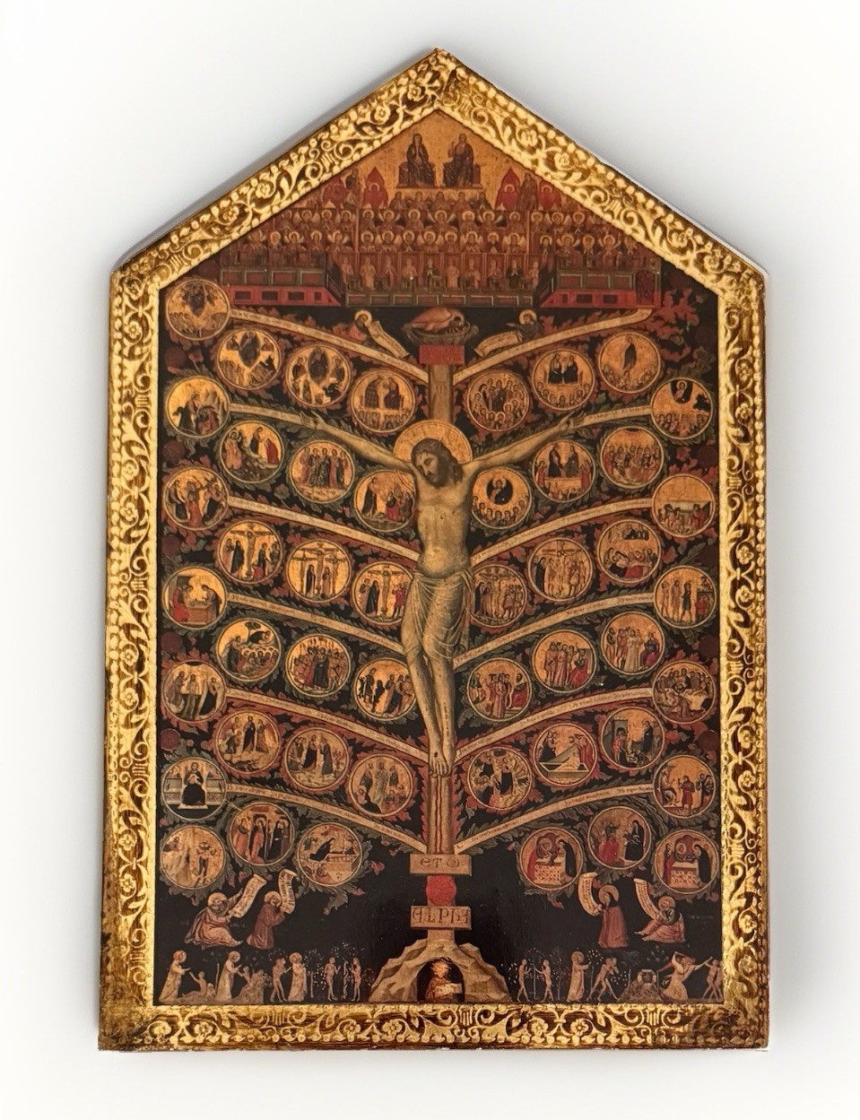 Vintage Italian Gold Gilt Wood Replica 