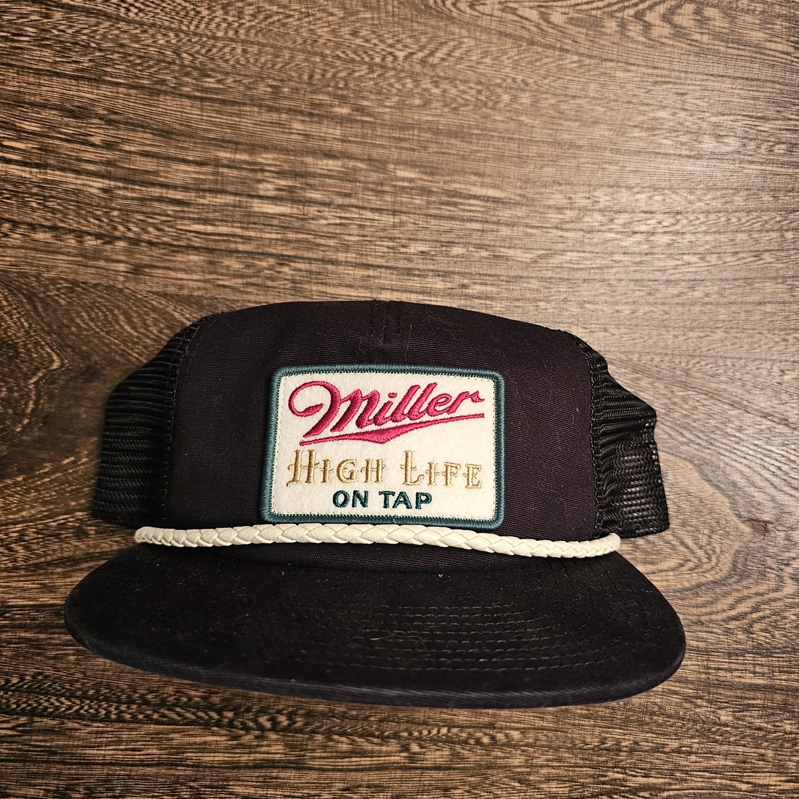 Vintage Miller High Life Golf Corduory Beer Brewery Dad Hat Trucker