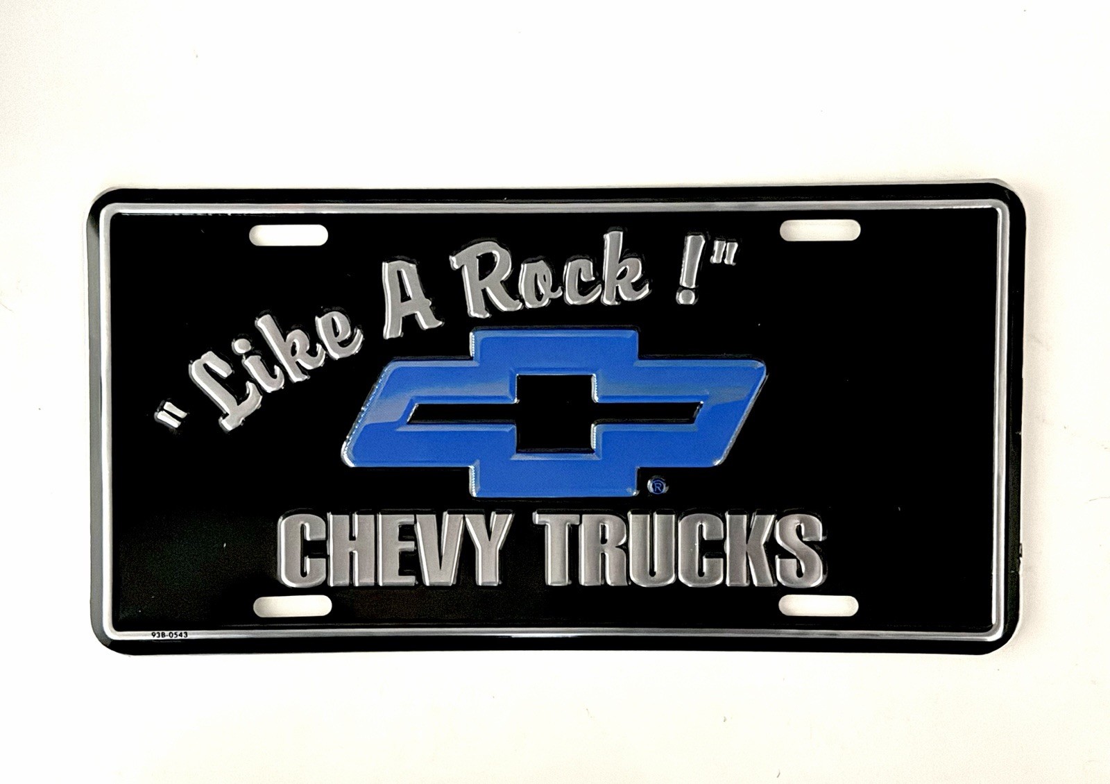 “Like A Rock” Chevy Trucks Novelty License Plate
