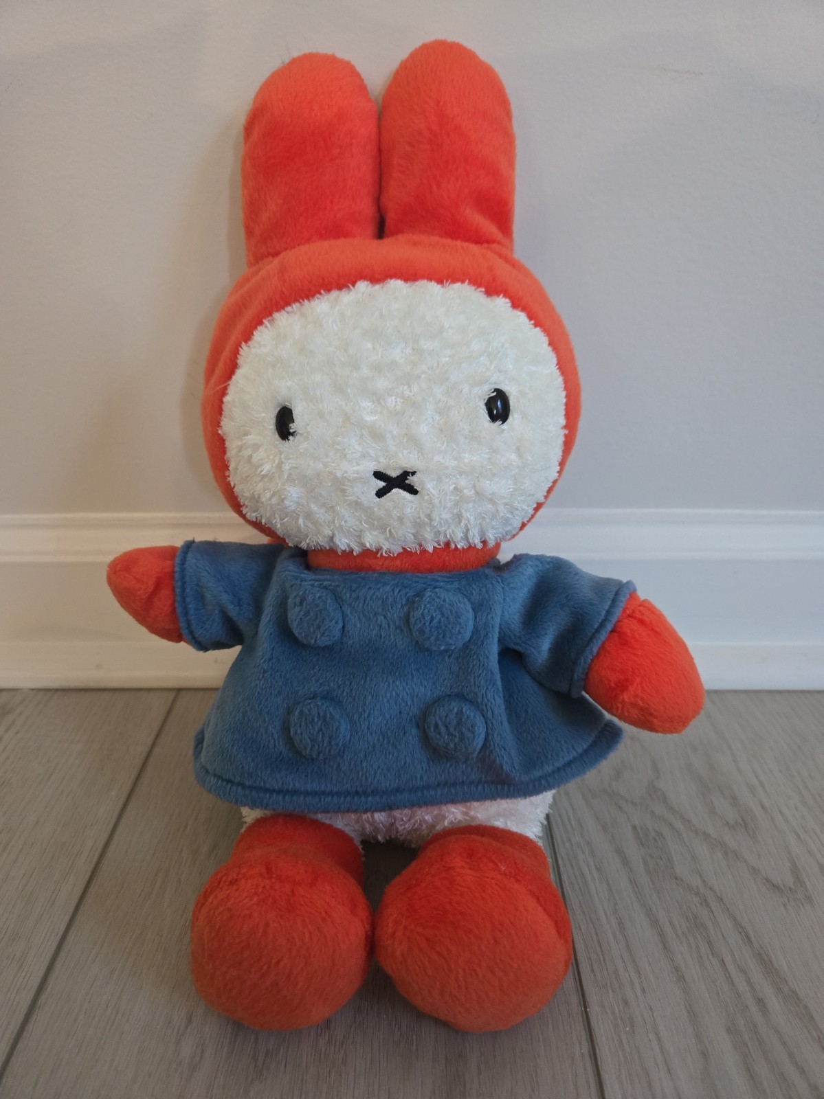 Vintage Dick Beuna Miffy In The Snow 15” Sekiguchi Snow Day Plush RARE Read