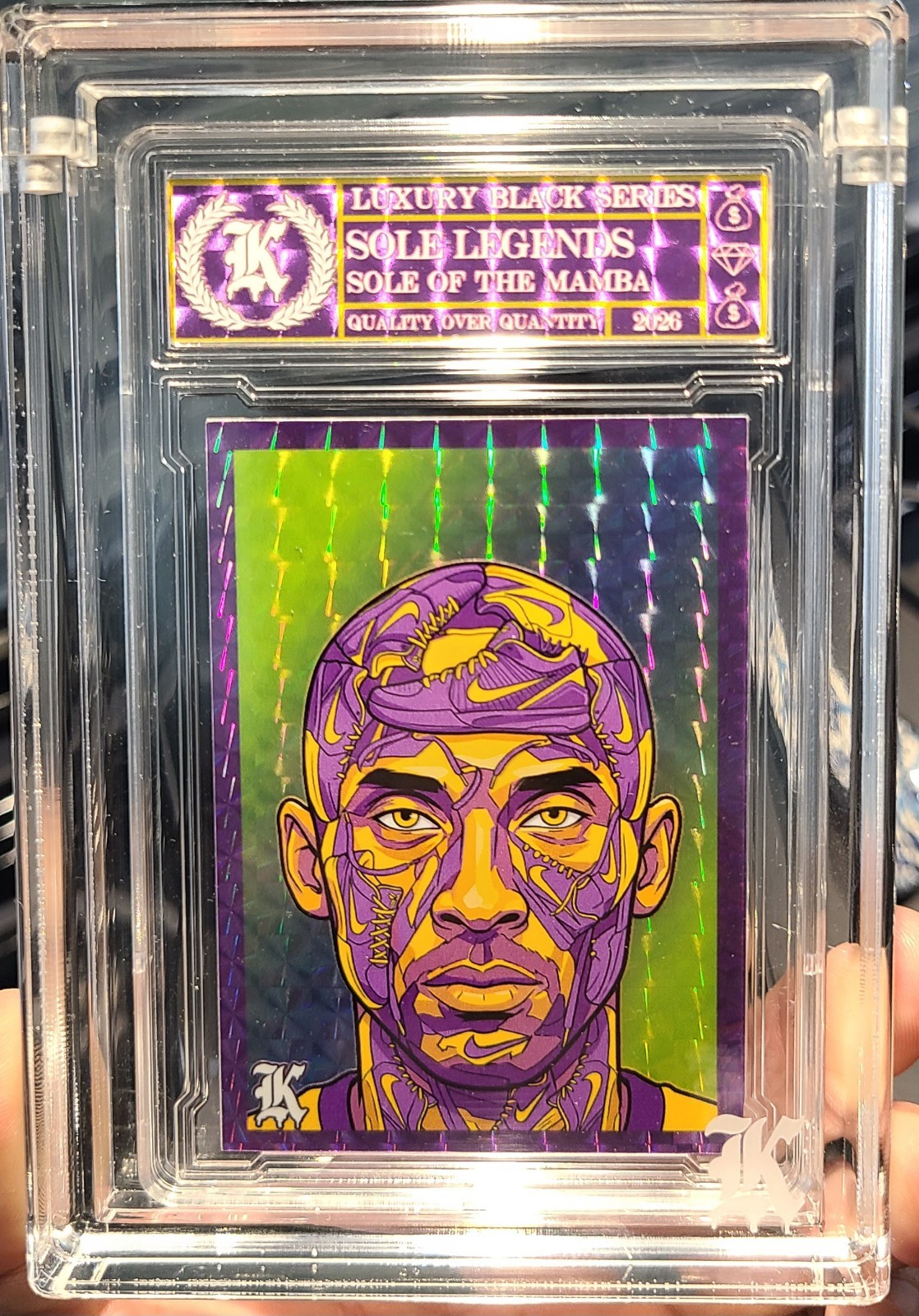 Kickstradomis-Legends Sole Of The Mamba- Quantity Over Quality- 1 Of 1 Kickstradomis-Legends Sole Of The Mamba- Quantity Over Quality- 1 Of 1