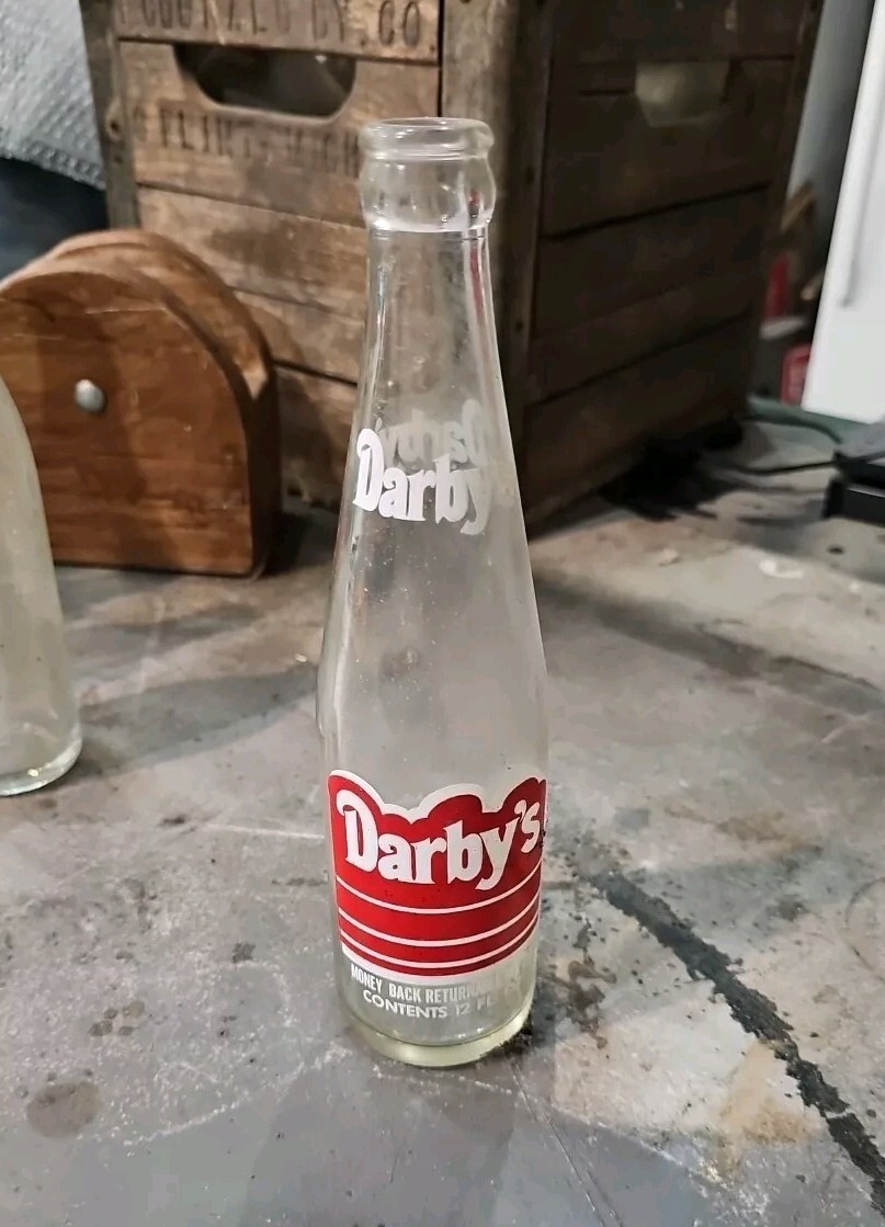 Vintage  Soda Bottle:  DARBY\'S OF HANOVER, PA - 12 oz 