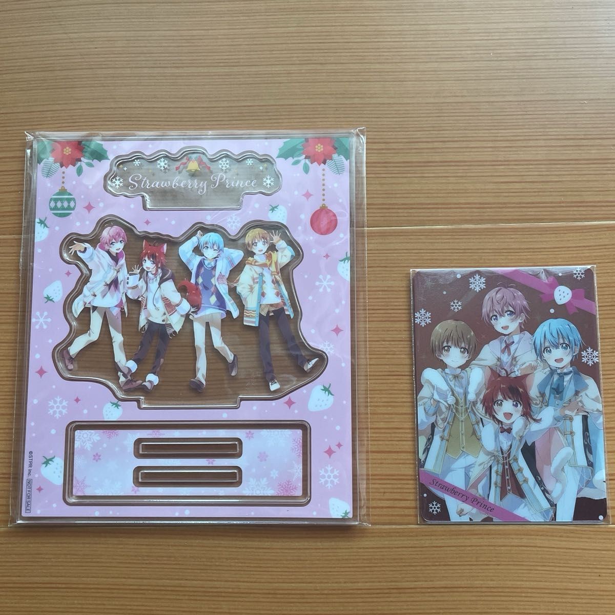 Strawberry Prince Acrylic Stand Christmas Ver. Bromide Set
