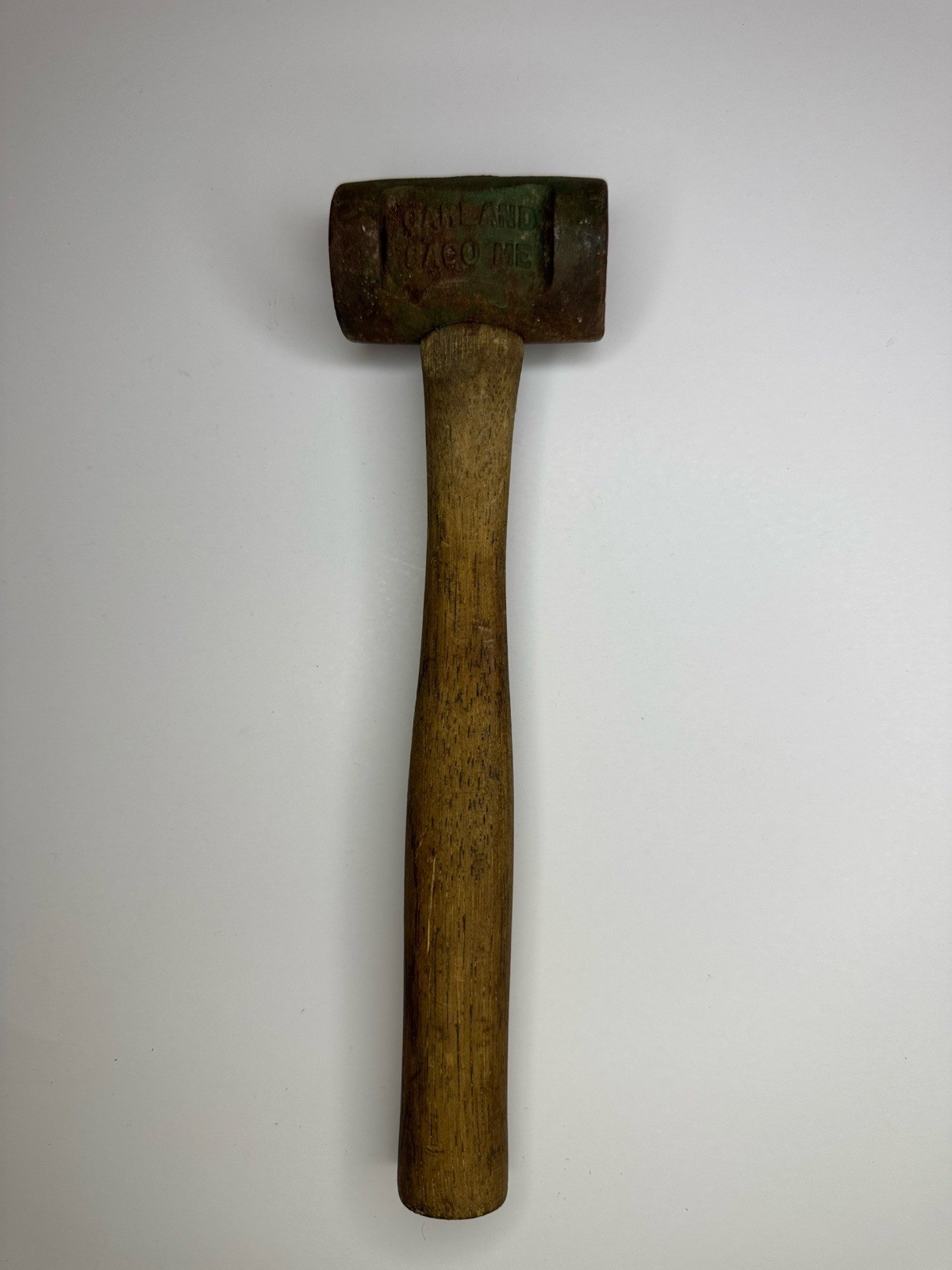 Vintage Garland No 1 Split Head Mallet No Faces For Restoration Saco Maine