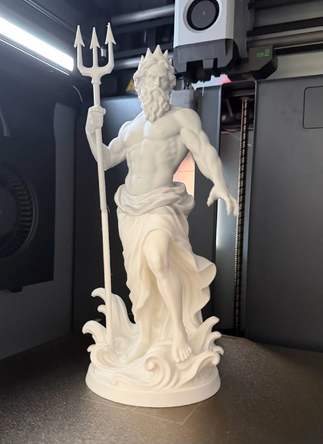 Poseidon God Of The Sea Figure 3D Printed Poseidon God Of The Sea Figure 3D Printed