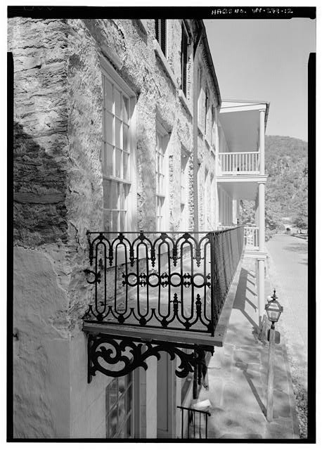 Photo:John G Wilson Building Masonic Hall Balcony View 1900s Stone Facade