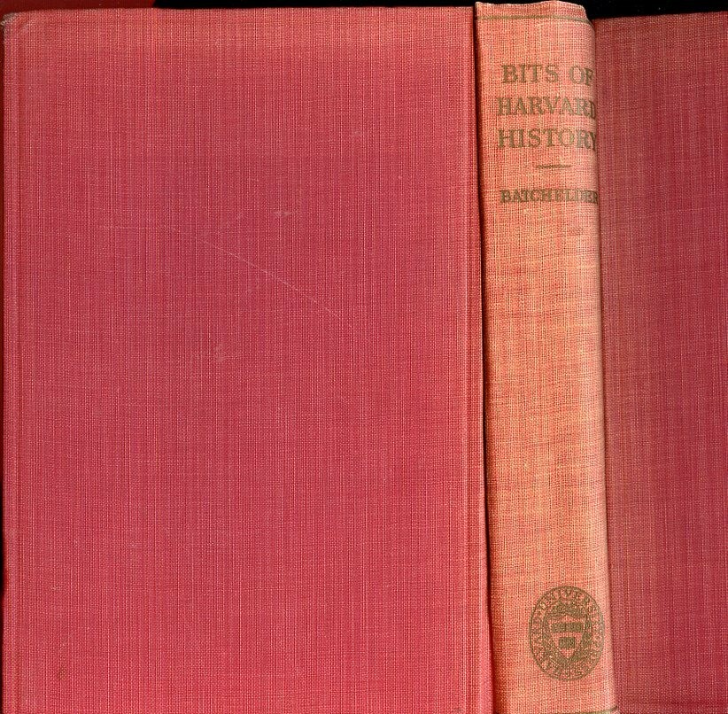 1924 Bits of Harvard History, Cambridge, Massachusetts HC Book