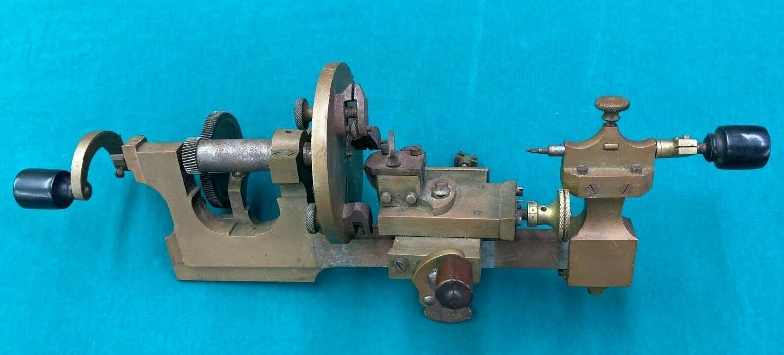 Antique Vintage Jeweler\'s Watchmaker\'s Lathe Tool Machine