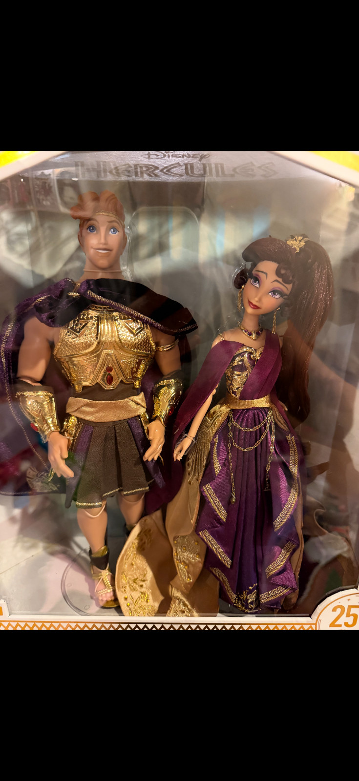 Disney D23 Expo 2022 Exclusive Limited Edition Doll Hercules & Megara le 500