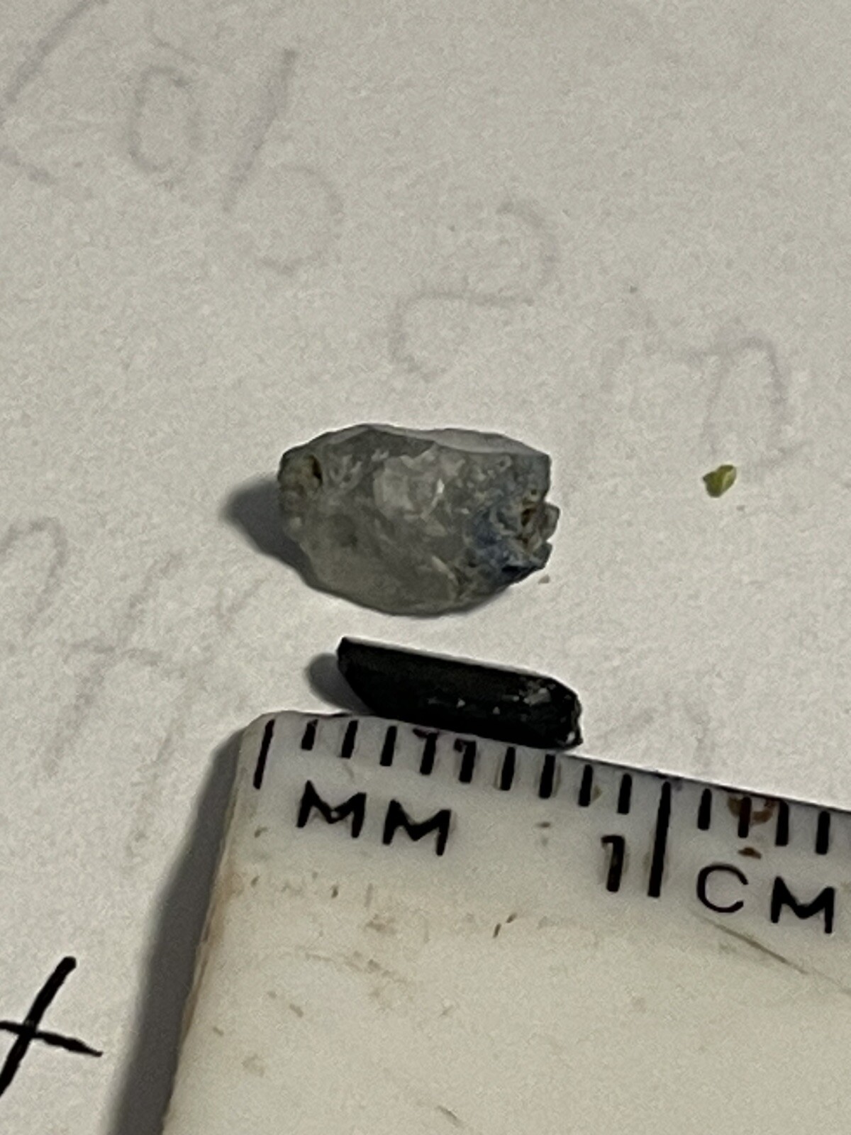   1.24ct Benitoite &  .25ct Neptunite Specimens