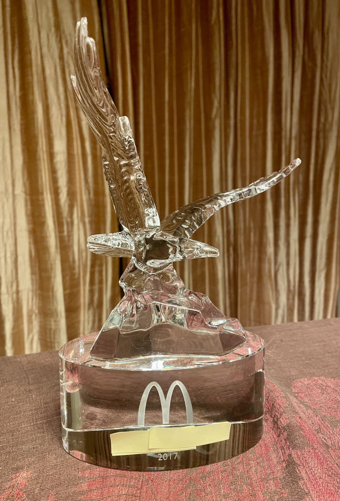 McDonald’s Eagle Award Given To Top Performer In Supply Chain management McDonald’s Eagle Award Given To Top Performer In Supply Chain management