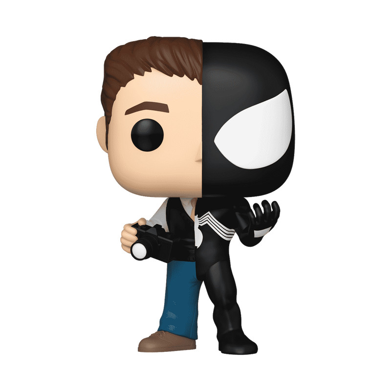 Funko POP Marvel Peter Parker/Symbiote Suit Exclusive #1478 Vinyl Figure