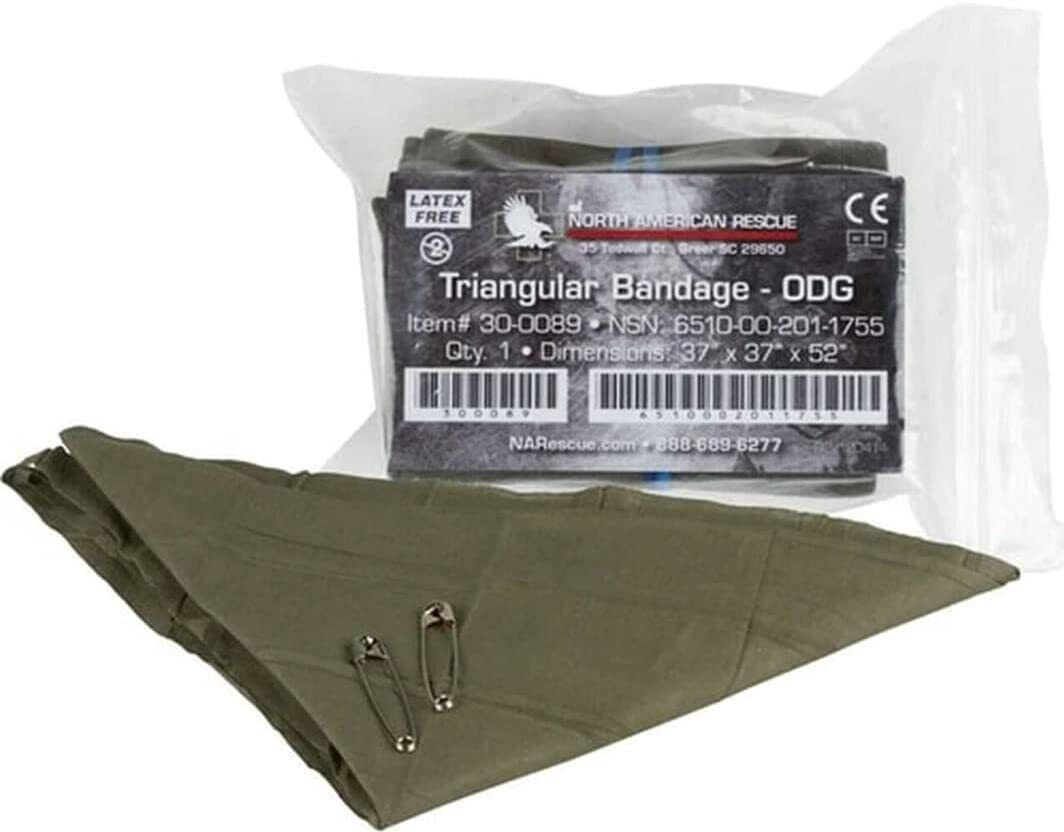 NAR GI Military Cravat Triangular Muslin Medic Bandage 37x37x52 6510-00-201-1755