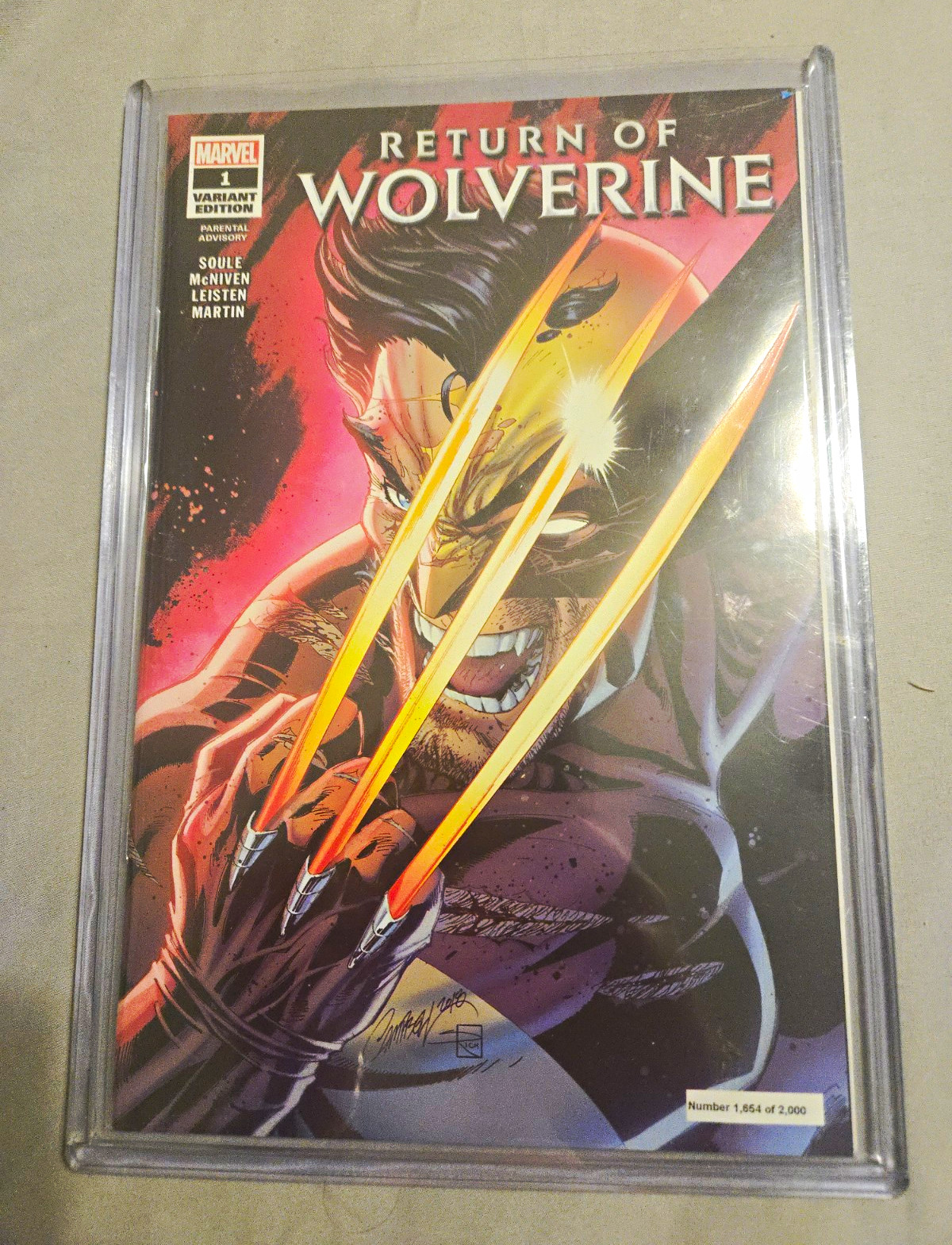 Return of Wolverine #1 Variant Edition Limited J scott campbell Return of Wolverine #1 Variant Edition Limited J scott campbell