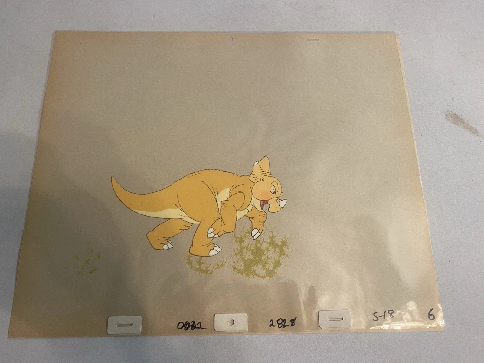 The Land Before Time Original Movie Cel 1988