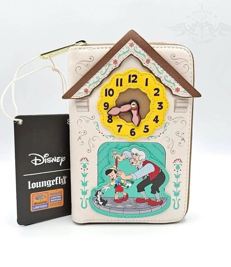 Loungefly x Disney - Pinocchio Cuckoo Clock Wallet - WonderCon 2023 - LE