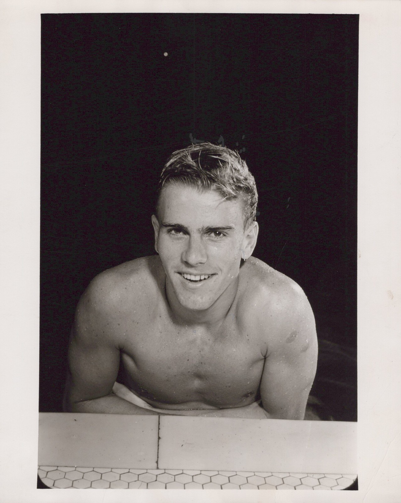 Murray Rose CA Olympic Portrait Swimmer RARE 1958 - Original Photo