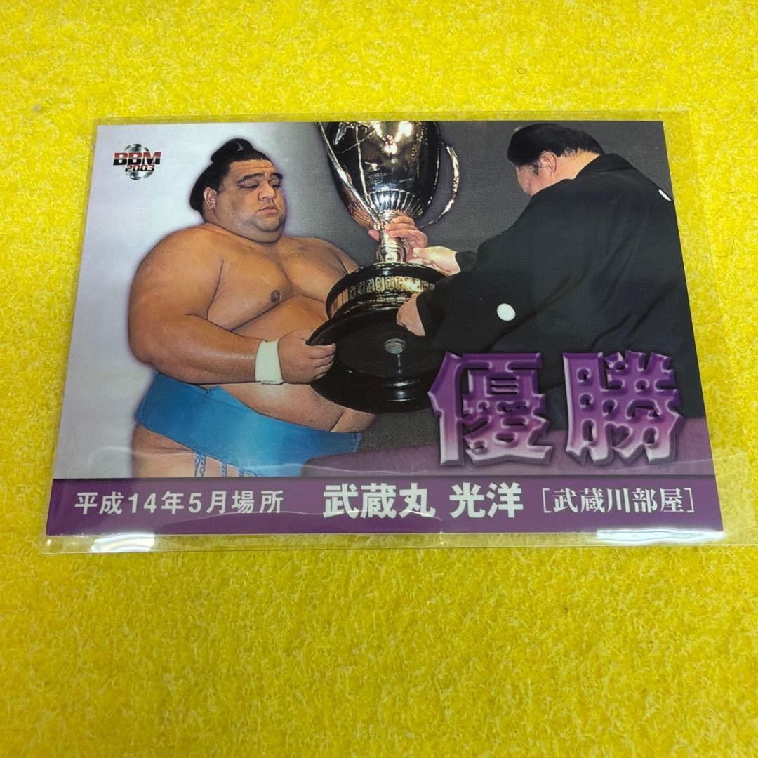 Sumo Card Musashimaru 2003 BBM Trading 73