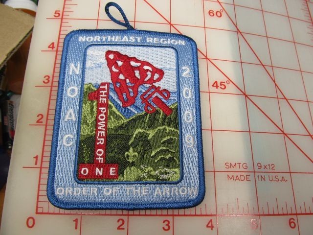 OA 2009 NOAC collectible Northeast Region patch (oB)