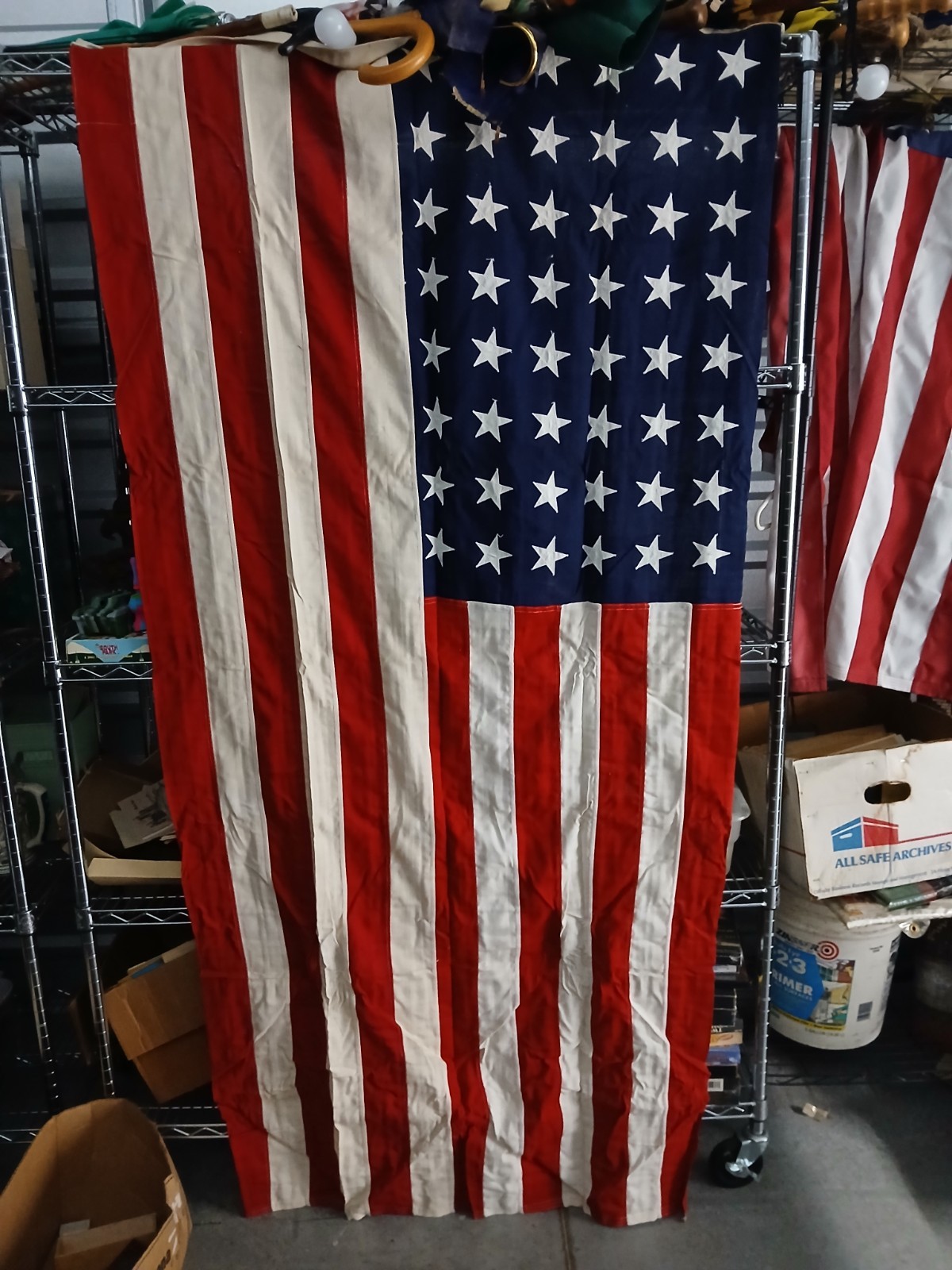 Vintage Betsy Ross Bunting 3’6\