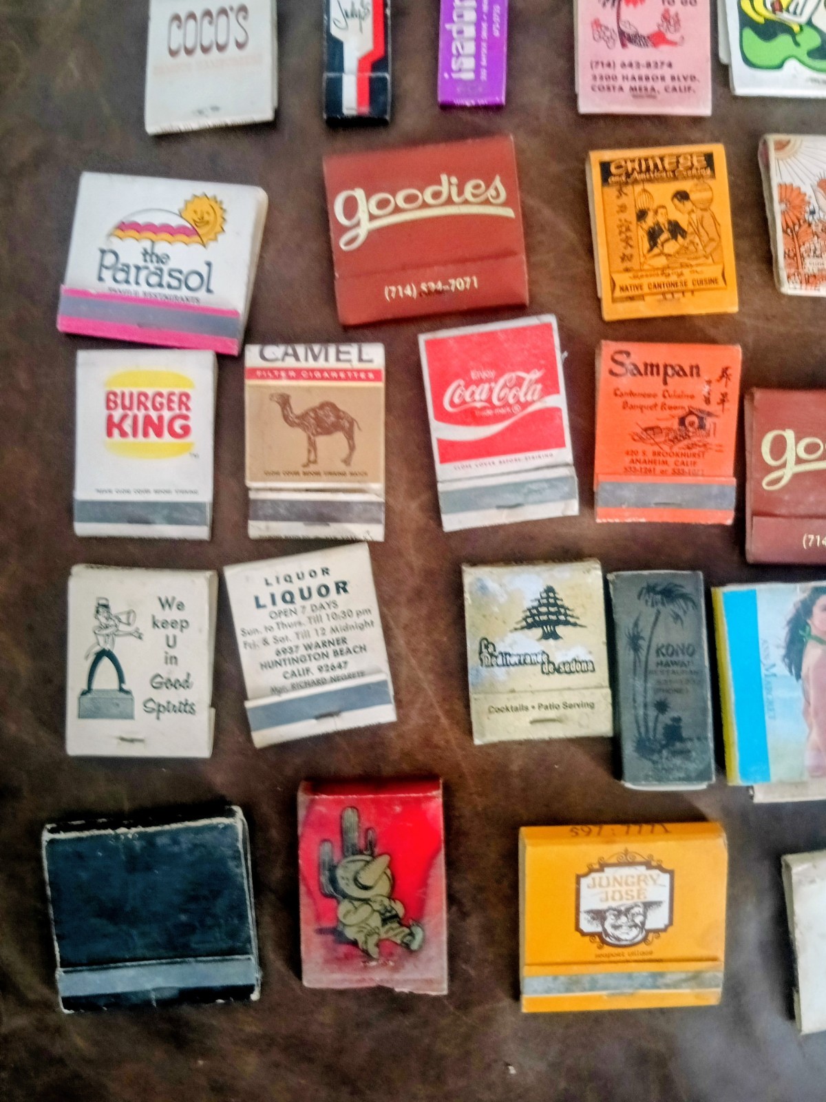 Vintage Matchbook  & Matchbox Lots | Restaurants, Hotels