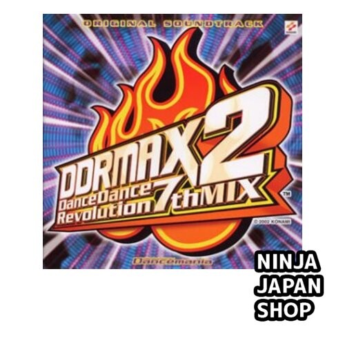 DDRMAX 2 Dance Dance Revolution 7thMIX Original Soundtrack CD USED