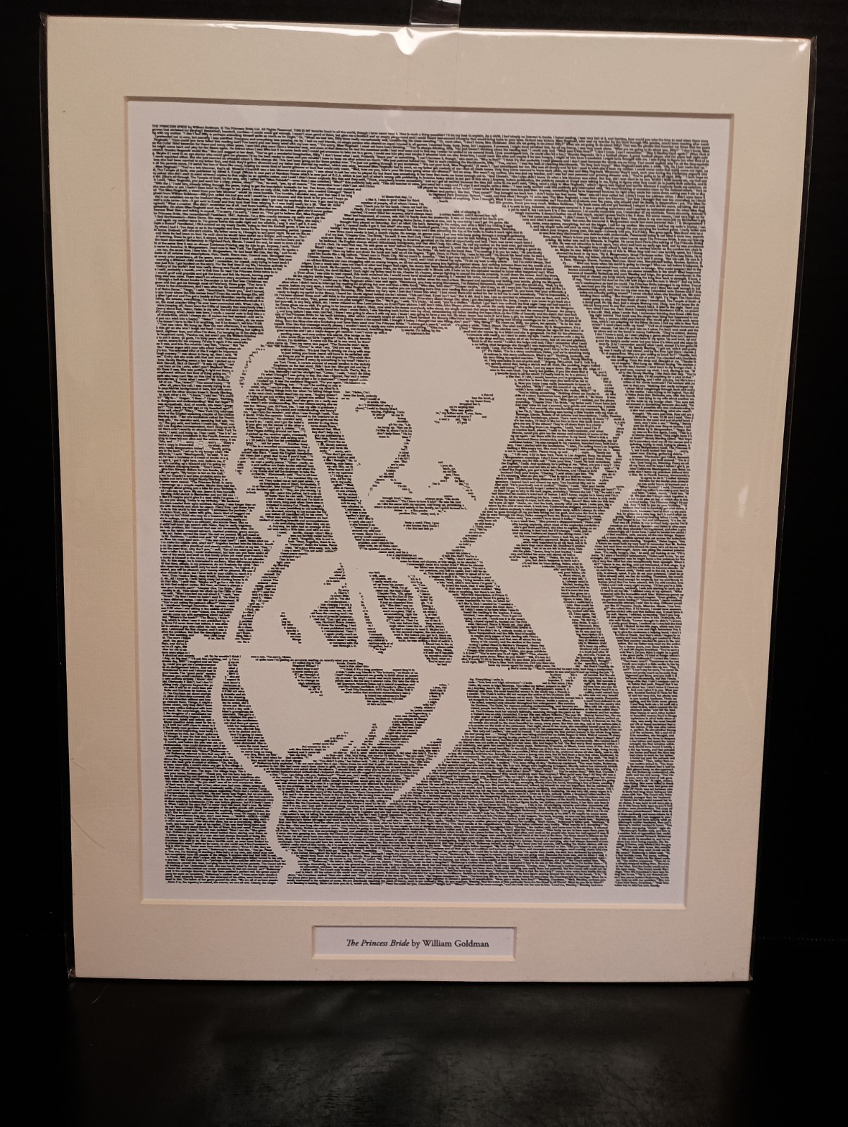 The Princess Bride Lithograph Inigo Montoya Print William Goldman Matted 15x12\