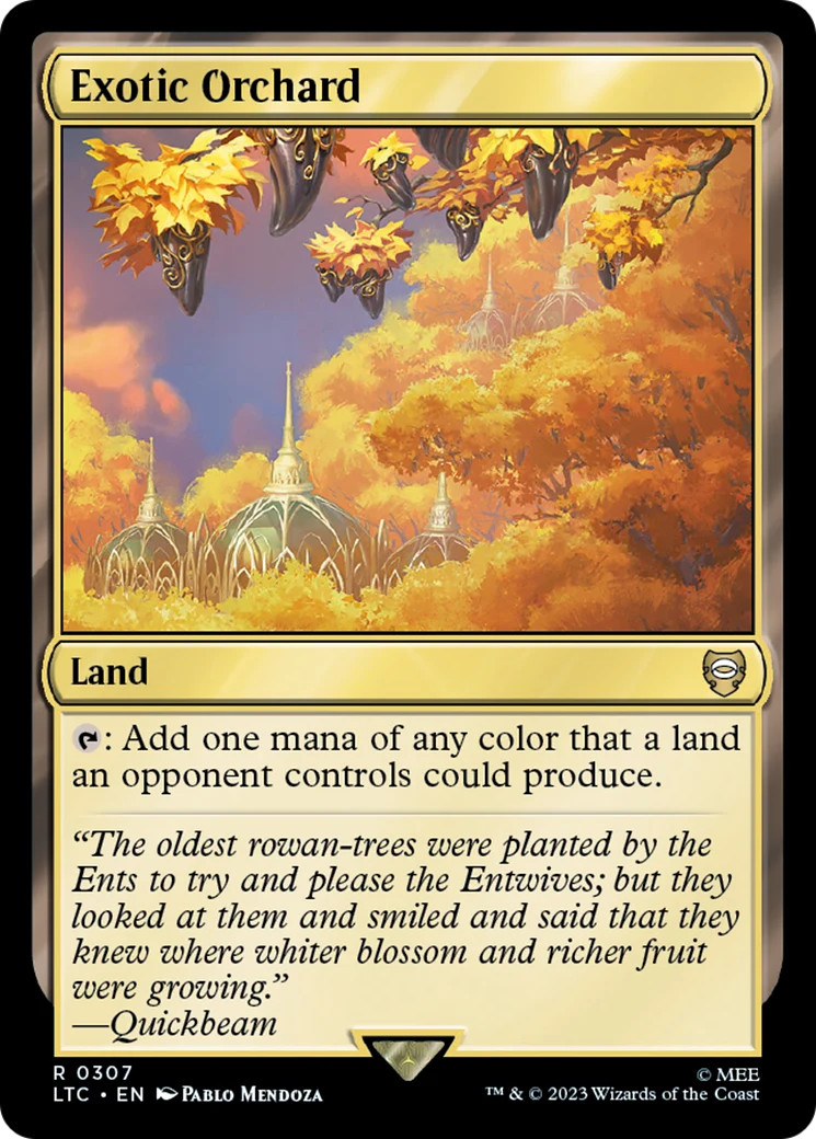 Exotic Orchard [The Lord of the Rings: Tales of Middle-Earth Commander] Magic