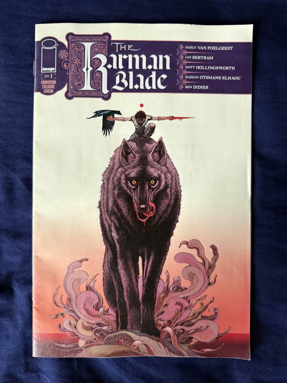 Karman Blade #1 SDCC EXCLUSIVE RARE ASHCAN 2026 Image Comics