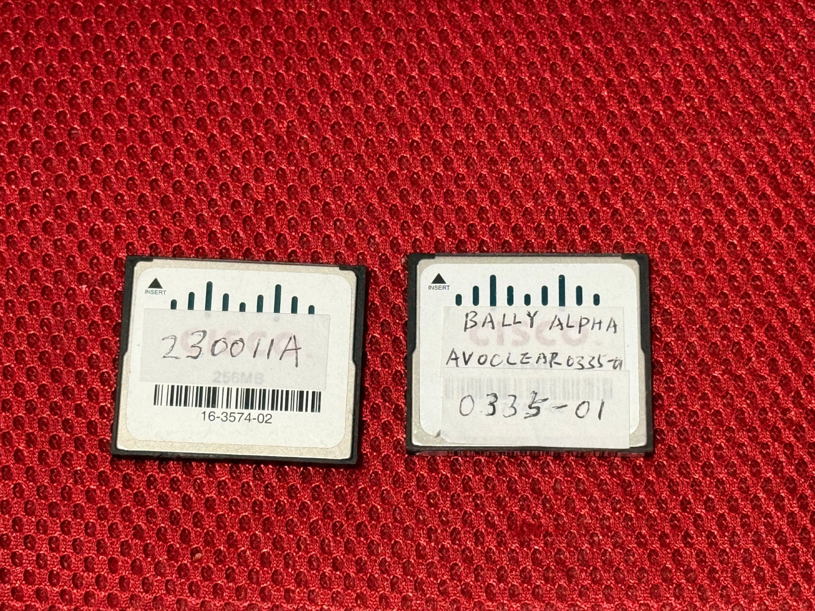 230311A Bally Alpha 2  and Bally ALPHA  AVOCLEAR0335-01 CF Ram Clear Card