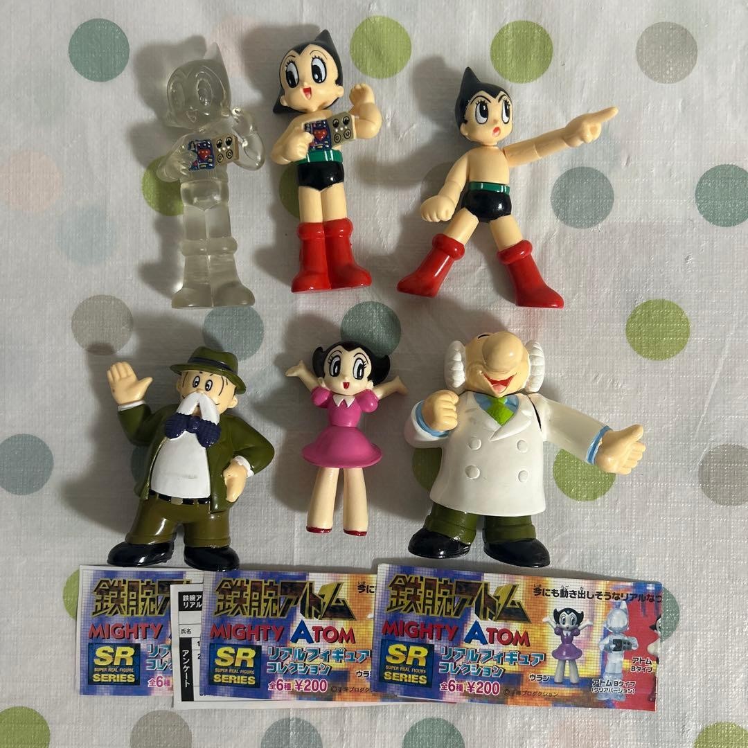 Astro Boy Real Figure Collection Complete Set of 6 Figures Collectible13+ H241