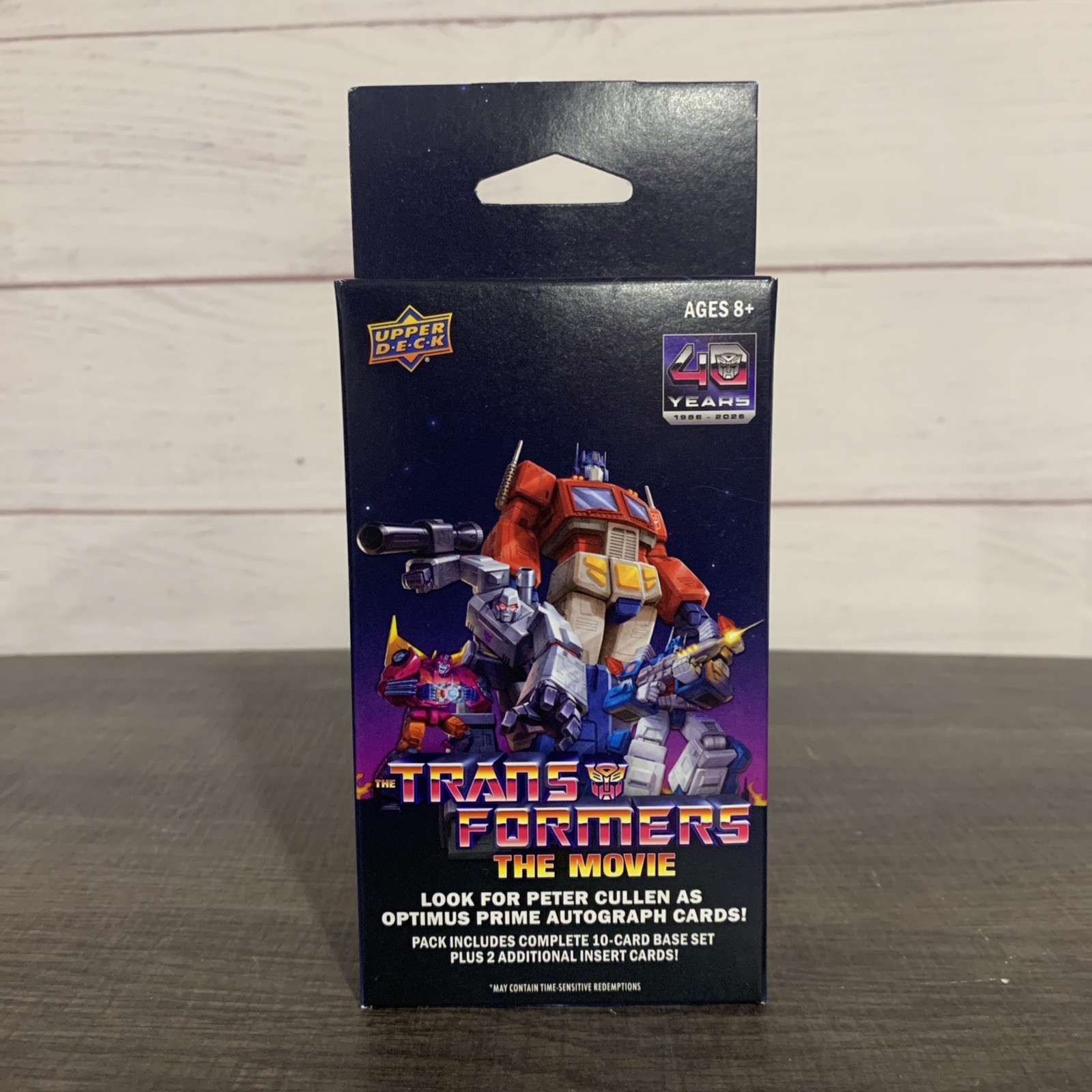 2026 Upper Deck Transformers The Movie Special Edition Trading Cards Hanger Box 2026 Upper Deck Transformers The Movie Special Edition Trading Cards Hanger Box