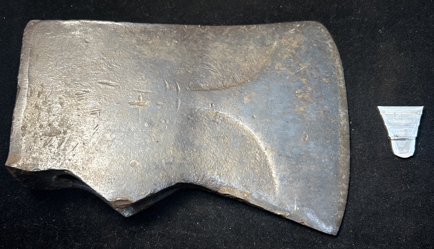 Vtg Plumb? Jersey Axe Head 3lb 13oz Single Bit Felling-Phantom Bevel-Spreader