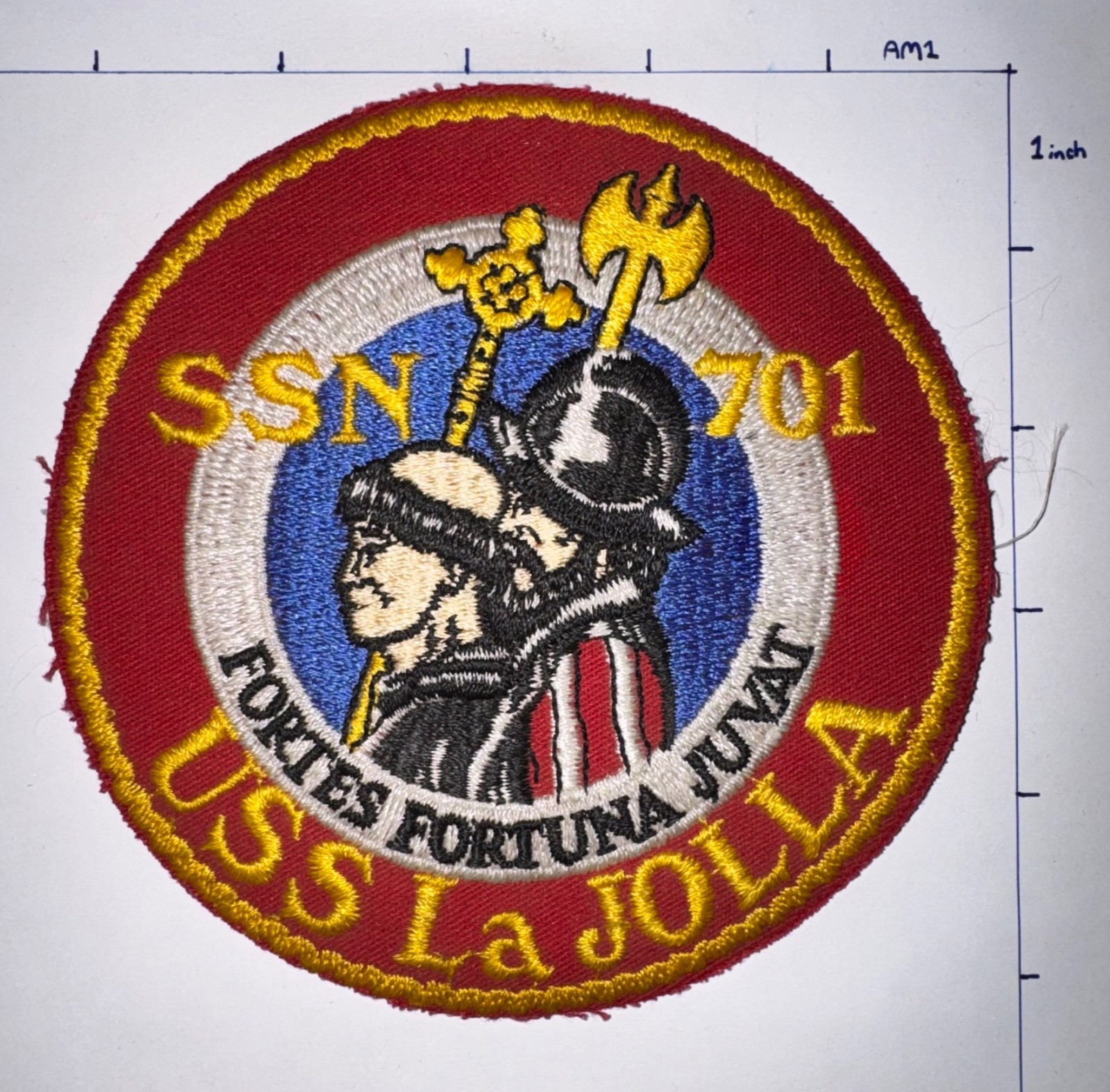 USN (SSN-701) USS La Jolla Patch