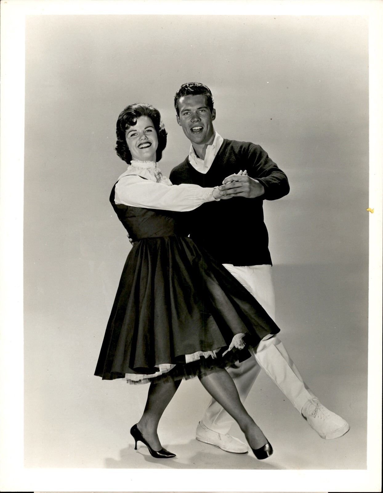 BR24 1965 Original Photo LAWRENCE WELK SHOW Bobby Burgess Barbara Boylan Dance