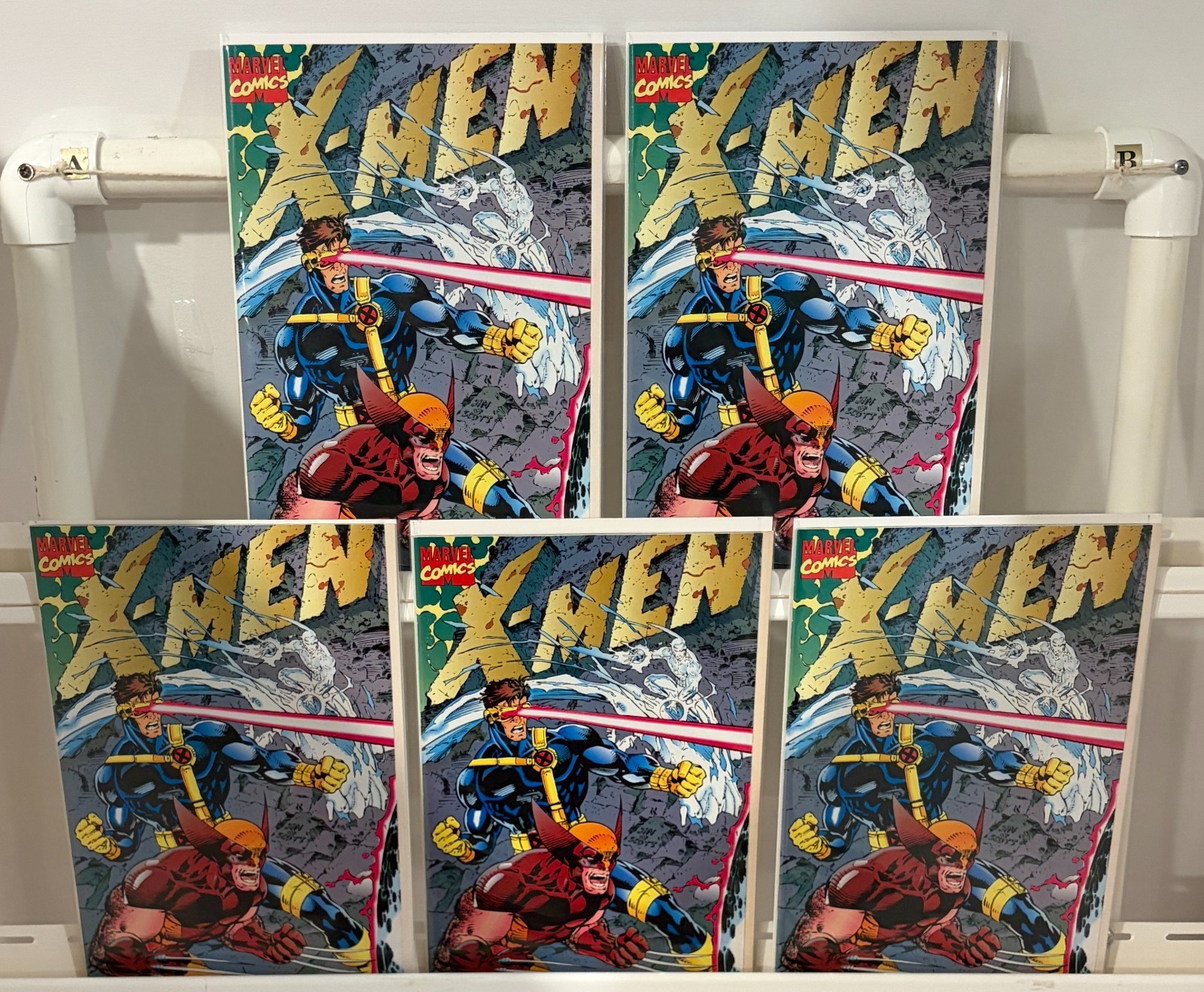 X-MEN #1E DOUBLE GATEFOLD COVER  JIM LEE MARVEL 1991  NM+ (9.6) OR BETTER