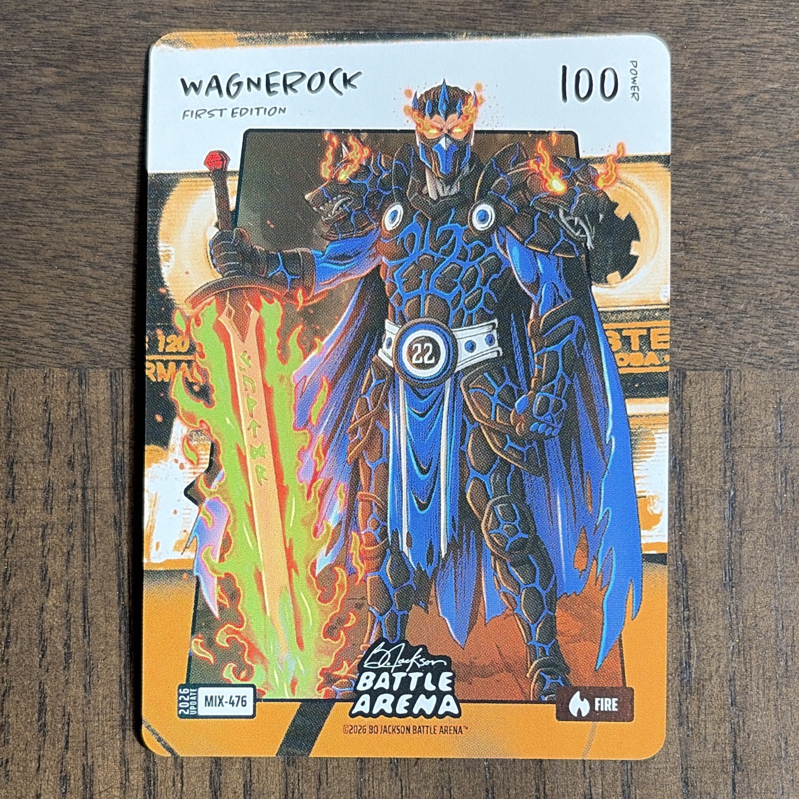 Bo Jackson Battle Arena 2020 WAGNEROK MIX-476 1st Edition English Bo Jackson Battle Arena 2020 WAGNEROK MIX-476 1st Edition English